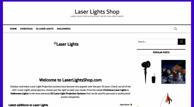 laserlightsshop.com