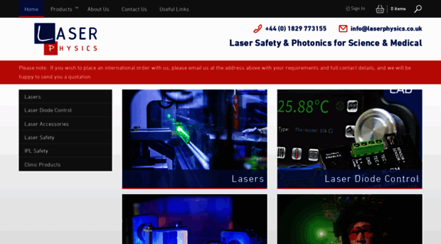 laserphysics.co.uk