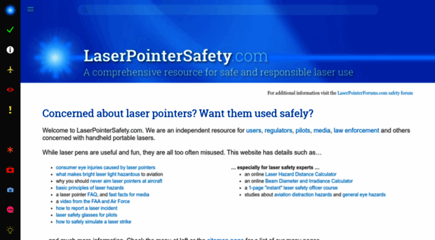 laserpointersafety.com