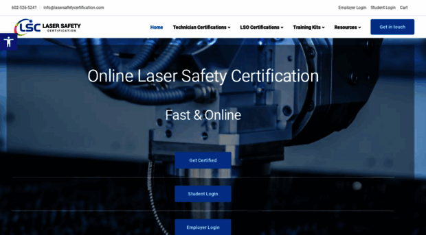 lasersafetycertification.com