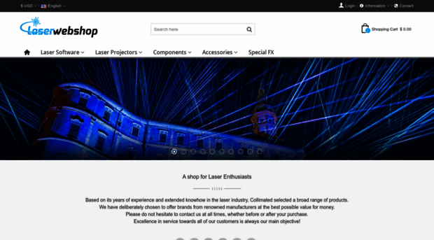 laserwebshop.com