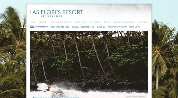 lasfloresresort.com