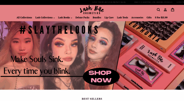 lashbaecosmetics.com