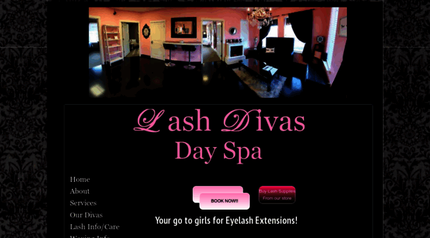 lashdivasdayspa.com