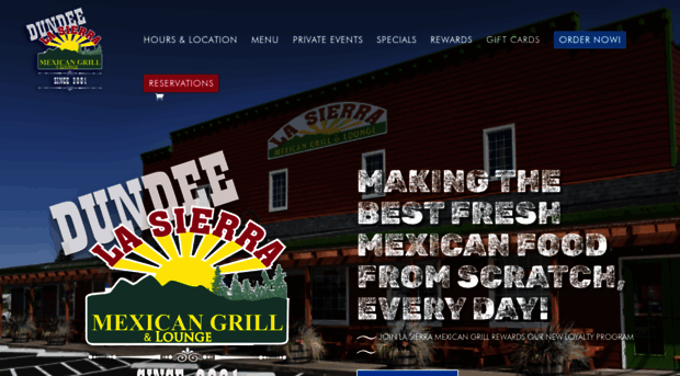 lasierramexicangrill.com