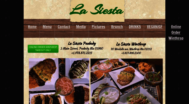 lasiestarestaurante.com