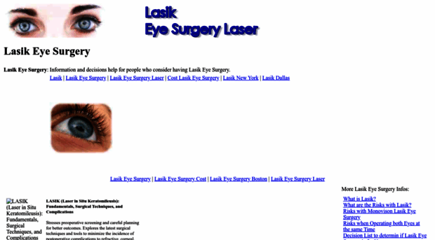 lasikeyesurgerylaser.com