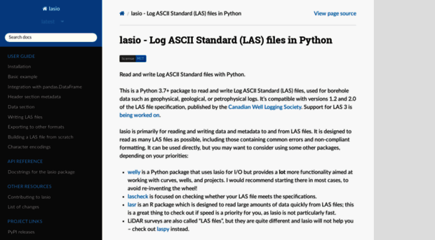 lasio.readthedocs.io