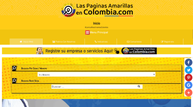 laspaginasamarillasdecolombia.com