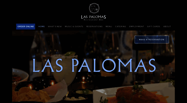 laspalomasrestaurant.com