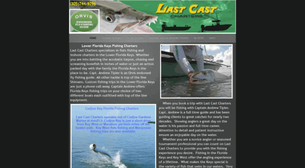 lastcastcharters.net