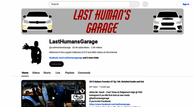 lasthumansgarage.com