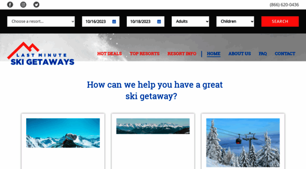 lastminuteskigetaways.com