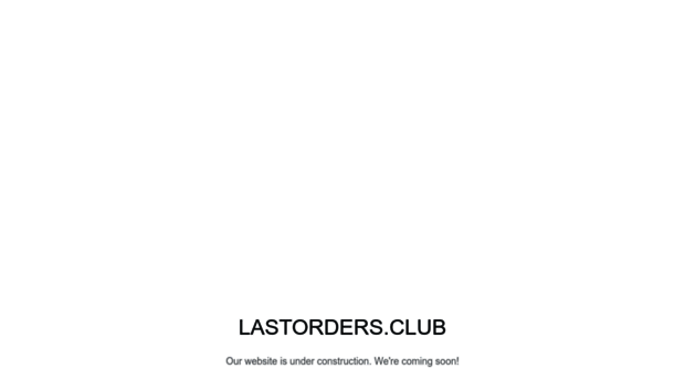 lastorders.club