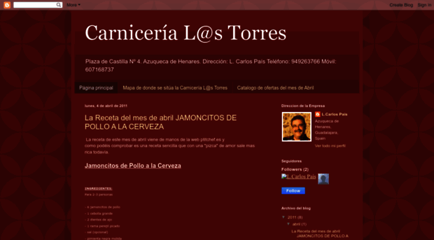 lastorrescarniceria.blogspot.com