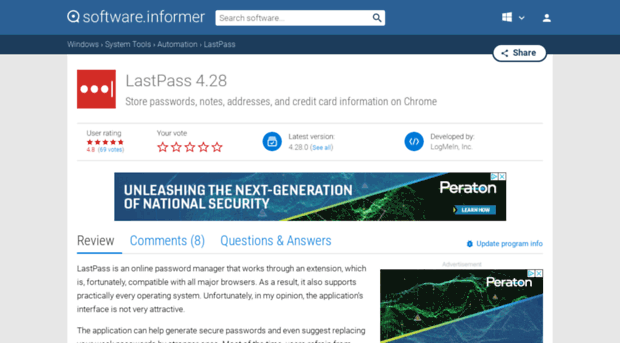 lastpass.informer.com