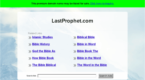 lastprophet.com