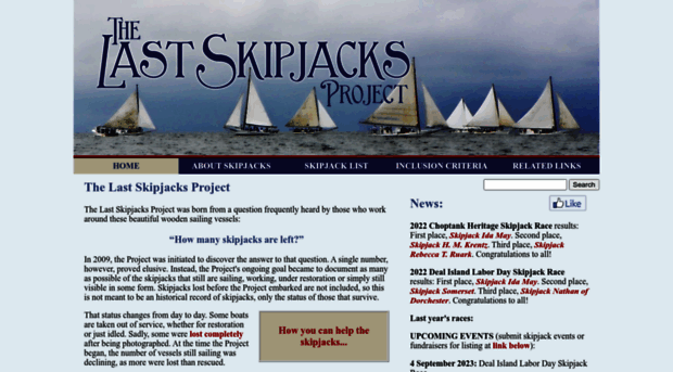 lastskipjacks.com