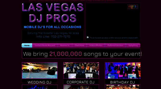 lasvegasdjpros.com