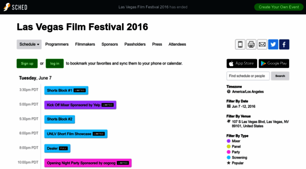 lasvegasfilmfestival2016.sched.org