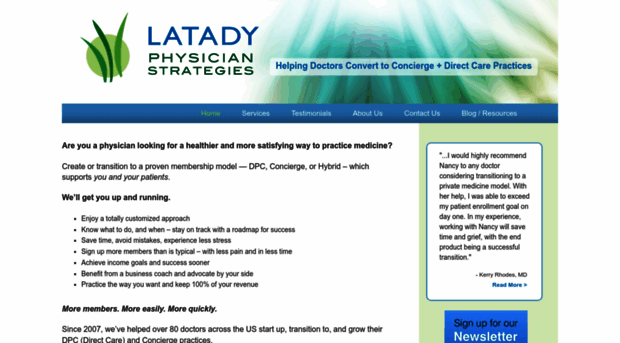 latadyphysicianstrategies.com