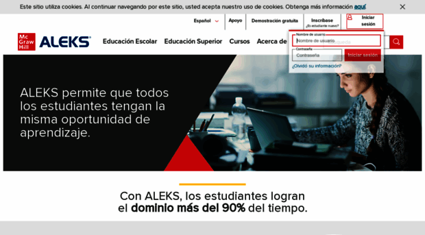 latam.aleks.com