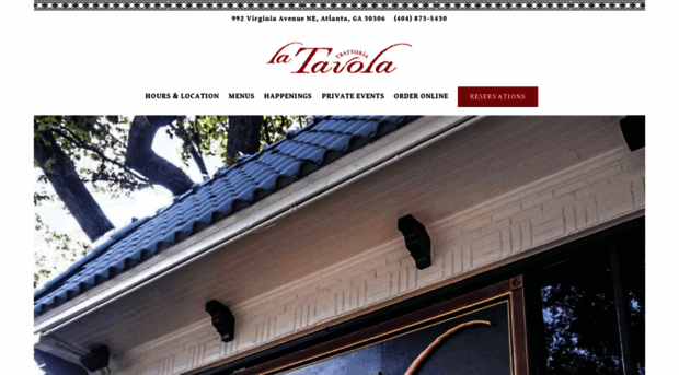 latavolatrattoria.com