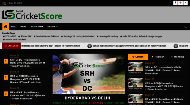 latestcricketscore.com