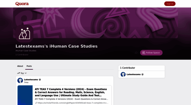 latestexamssihumancasestudies.quora.com