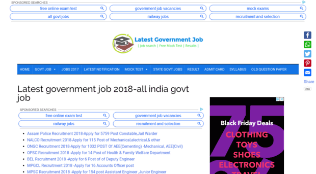 latestgovernmentjob.com