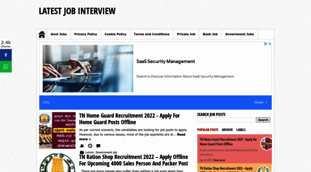 latestjobinterview.blogspot.in