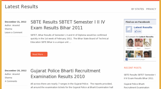 latestresults.net