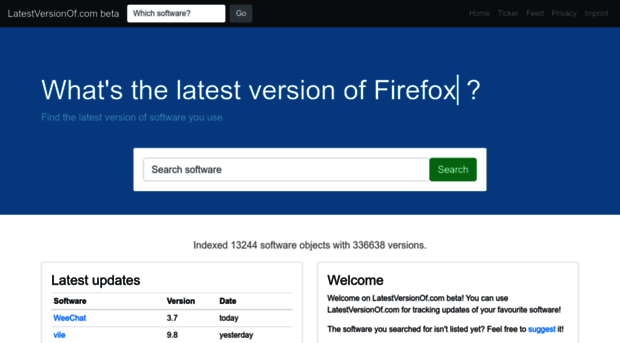 latestversionof.com