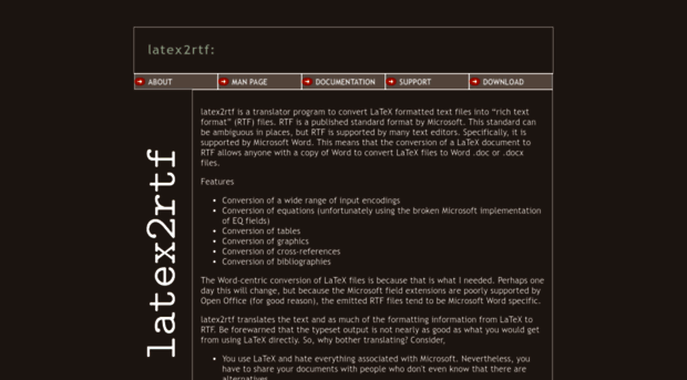 latex2rtf.sourceforge.net