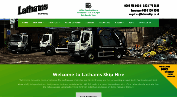 lathamskips.co.uk