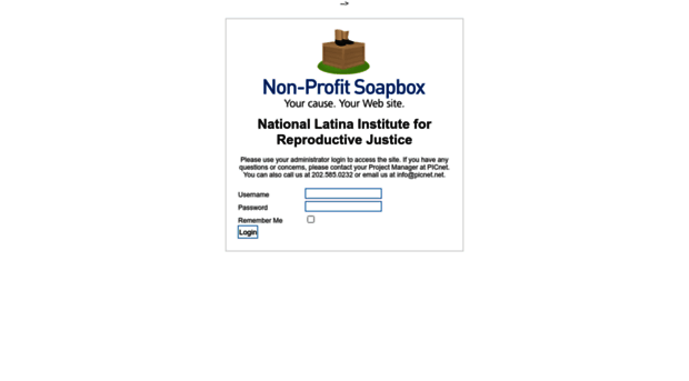 latinainstitute.nonprofitsoapbox.com