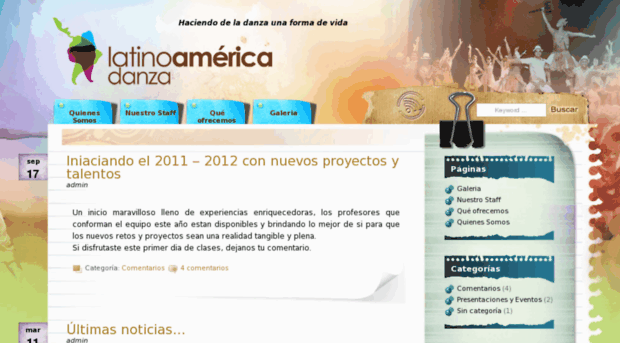 latinoamericadanza.com.ve