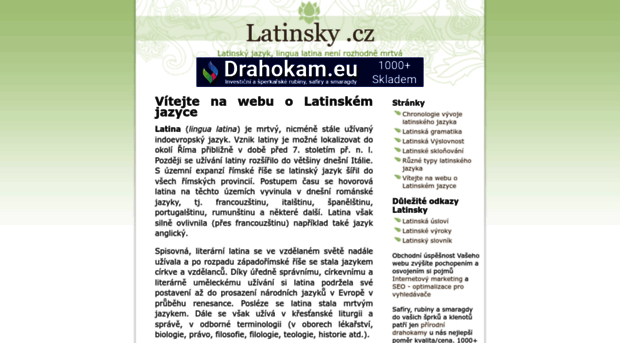 latinsky.cz