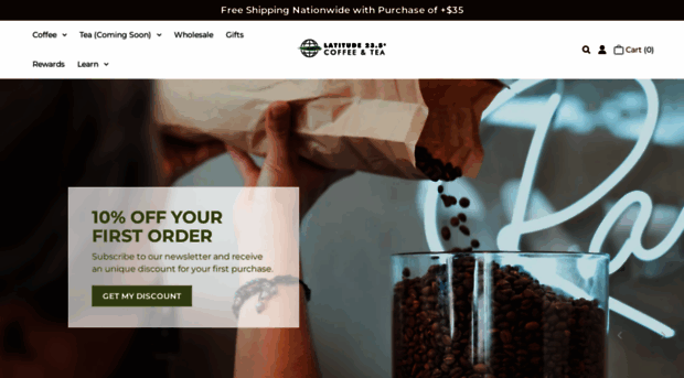 latitudecoffee.com