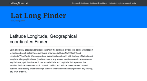 latlongfinder.net