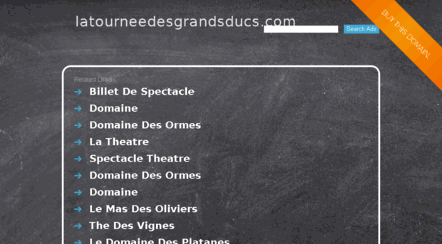 latourneedesgrandsducs.com