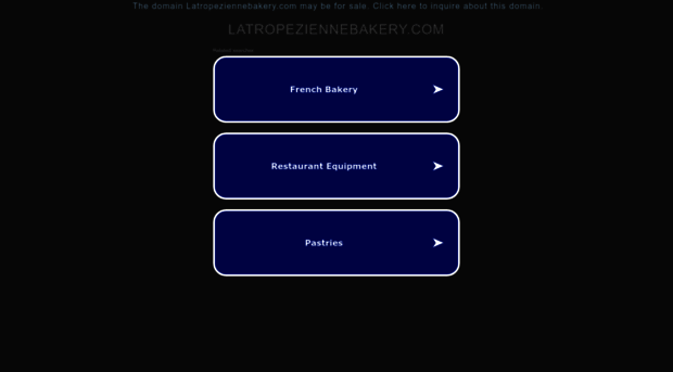 latropeziennebakery.com