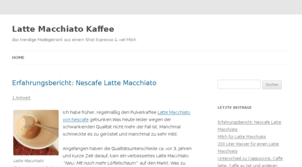 lattemacchiatokaffee.net