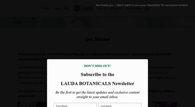 laudabotanicals.com