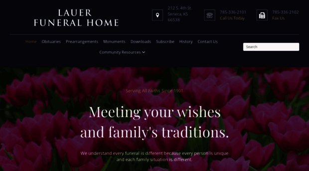 lauerfuneralhome.com