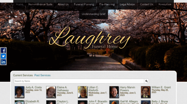 laughreyfuneralhome.com