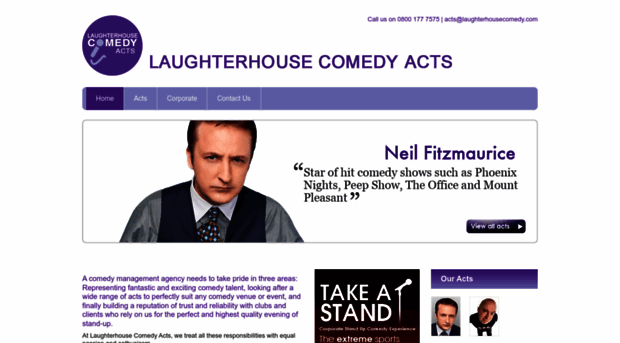 laughterhousecomedymanagement.com