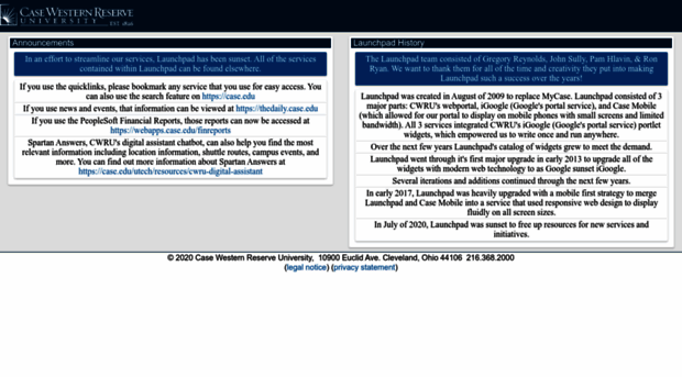 launchpad.case.edu