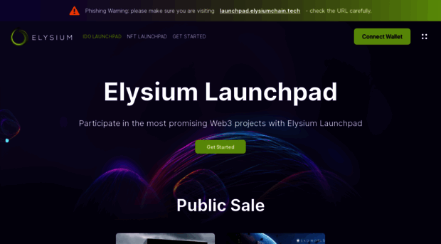 launchpad.elysiumchain.tech