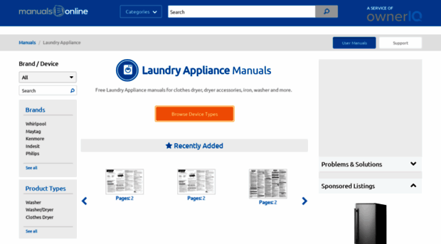 laundry.manualsonline.com